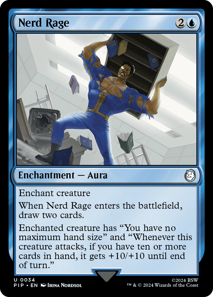 Nerd Rage [Fallout] | Card Merchant Takapuna