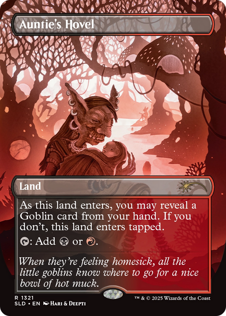 Auntie's Hovel (Rainbow Foil) [Secret Lair Drop Series] | Card Merchant Takapuna