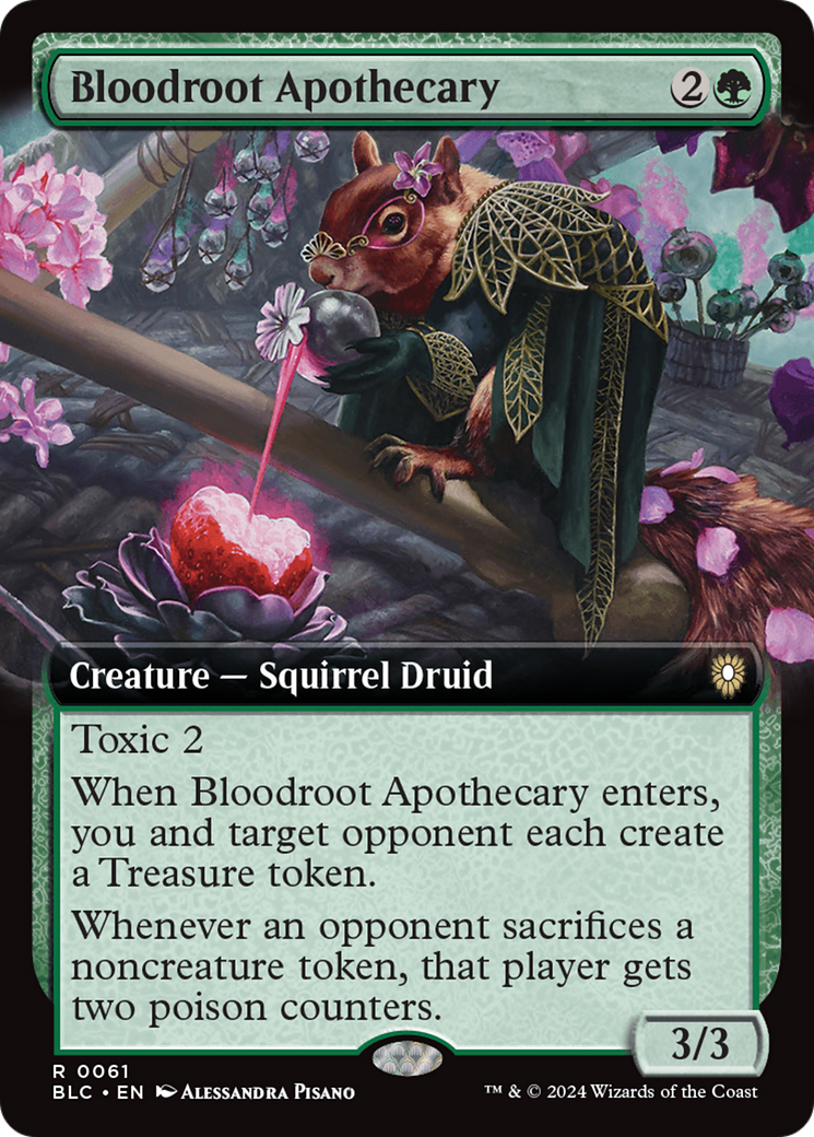 Bloodroot Apothecary (Extended Art) [Bloomburrow Commander] | Card Merchant Takapuna