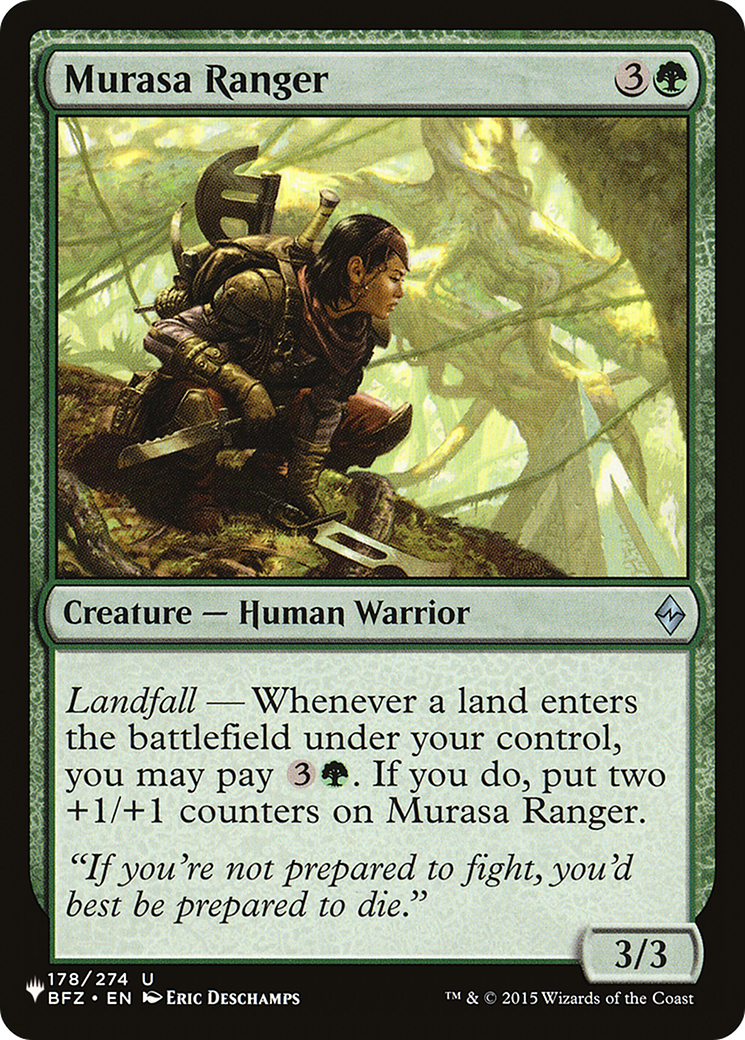 Murasa Ranger [The List] | Card Merchant Takapuna