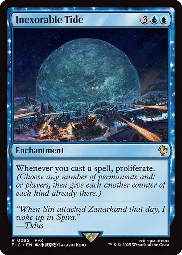 Inexorable Tide [FINAL FANTASY Commander] | Card Merchant Takapuna
