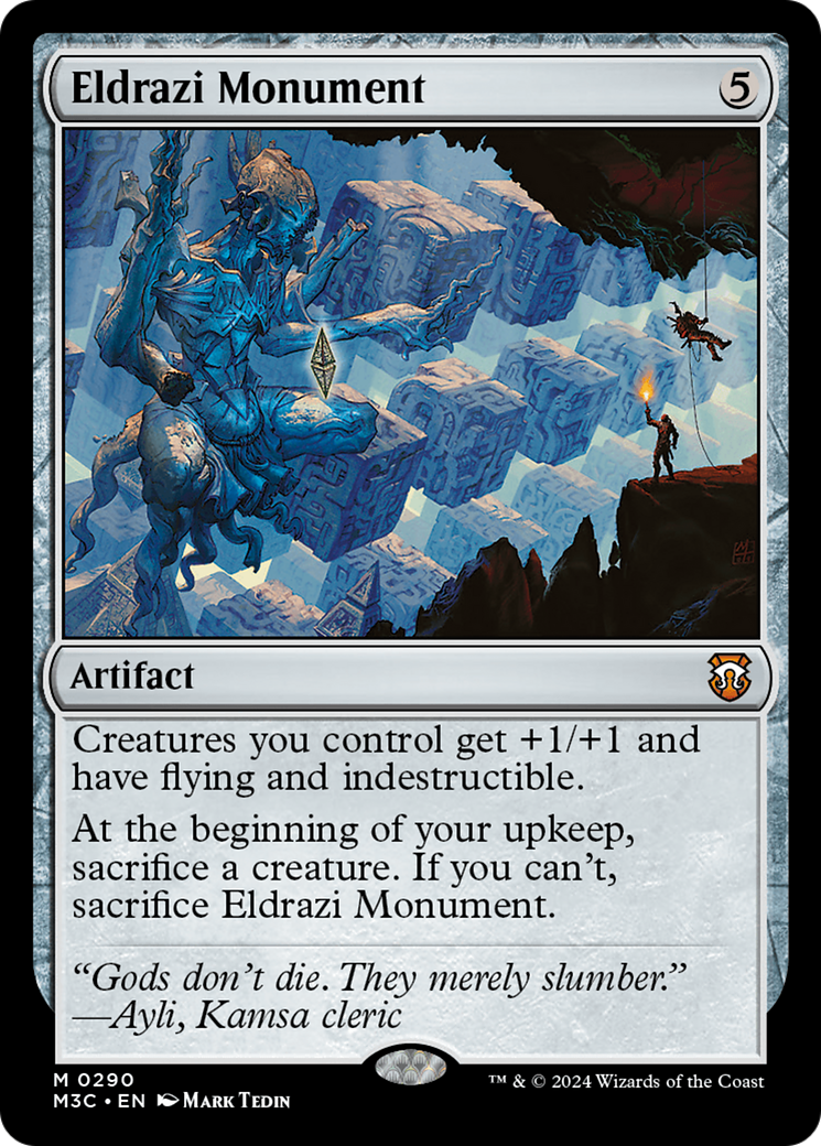 Eldrazi Monument (Ripple Foil) [Modern Horizons 3 Commander] | Card Merchant Takapuna