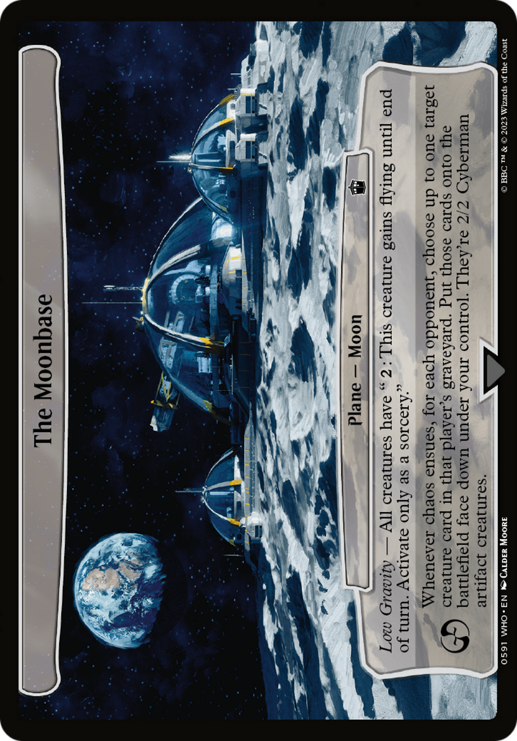 The Moonbase [Doctor Who] | Card Merchant Takapuna