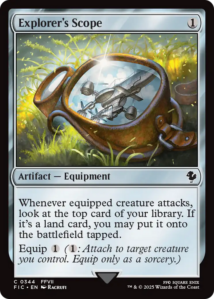 Explorer's Scope [FINAL FANTASY Commander] | Card Merchant Takapuna