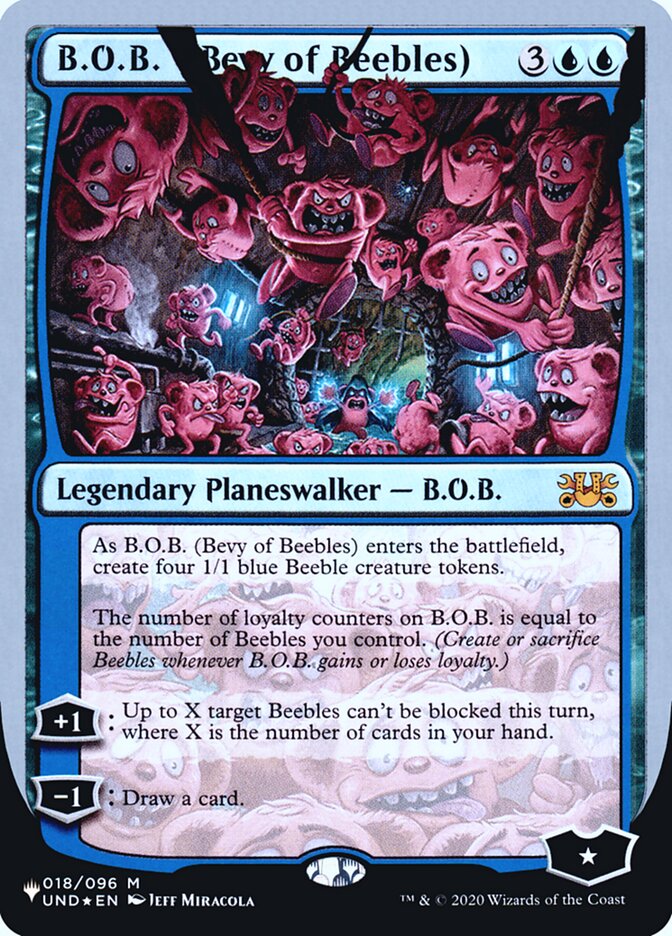 B.O.B. (Bevy of Beebles) (Unfinity Foil Edition) [The List] | Card Merchant Takapuna