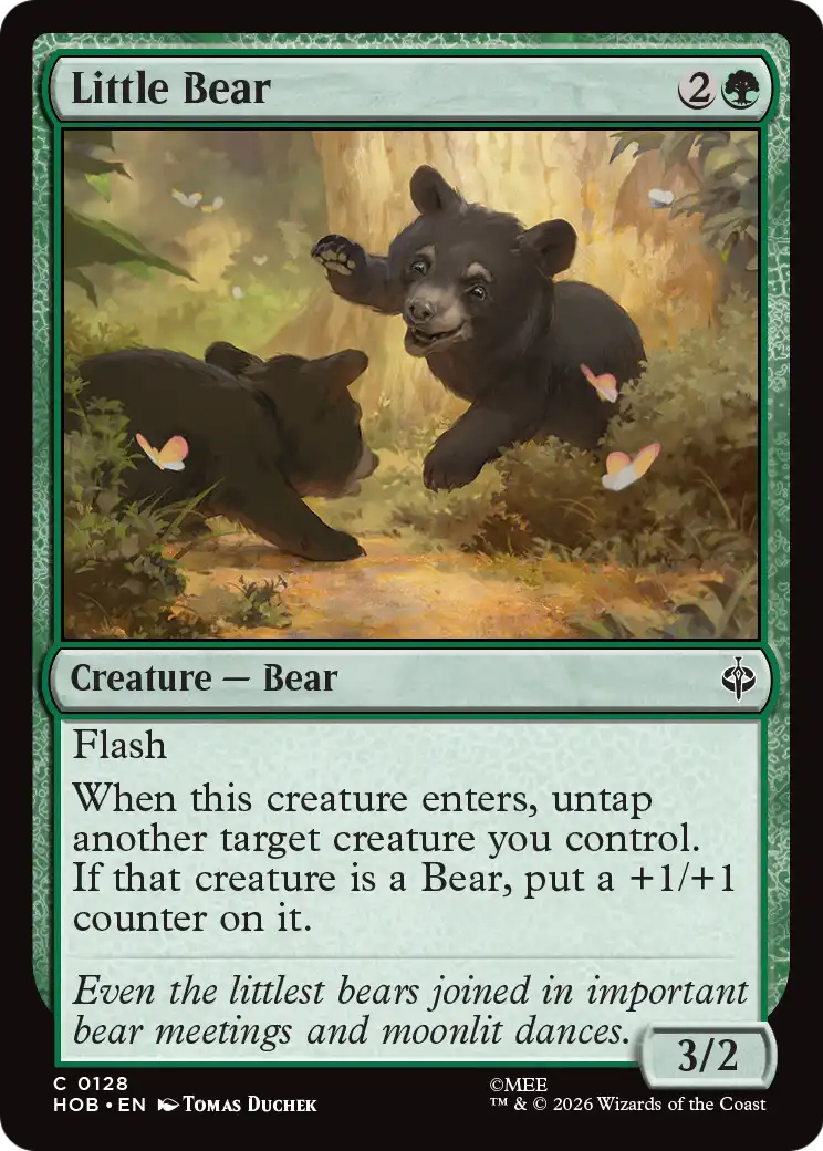 Little Bear [The Hobbit] | Card Merchant Takapuna