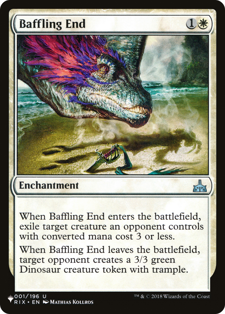 Baffling End [The List] | Card Merchant Takapuna