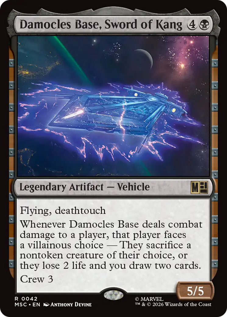 Damocles Base, Sword of Kang [Marvel Super Heroes Commander] | Card Merchant Takapuna