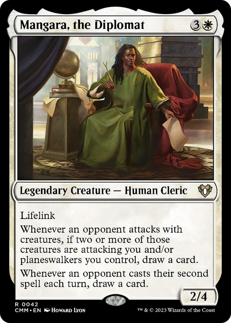Mangara, the Diplomat [Commander Masters] | Card Merchant Takapuna