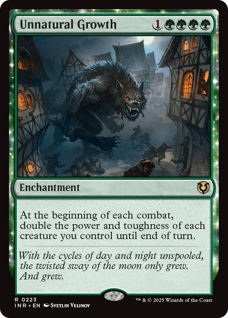 Unnatural Growth [Innistrad Remastered] | Card Merchant Takapuna