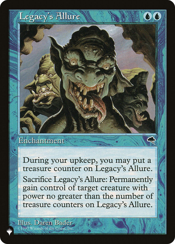 Legacy's Allure [The List] | Card Merchant Takapuna