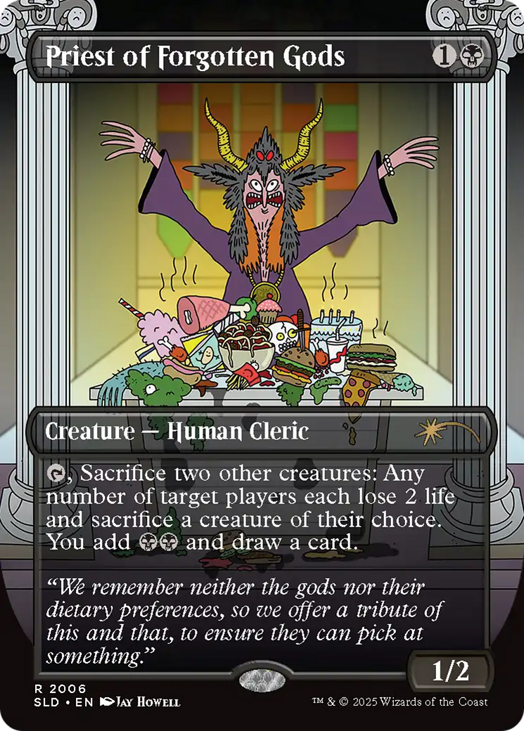 Priest of Forgotten Gods [Secret Lair Drop Series] | Card Merchant Takapuna