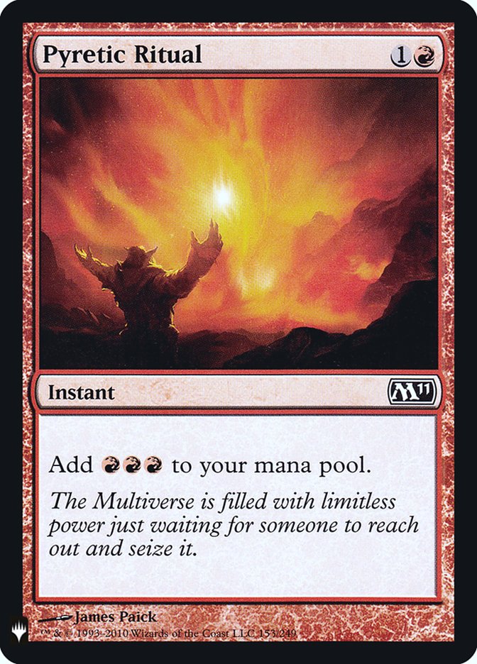 Pyretic Ritual [Mystery Booster] | Card Merchant Takapuna