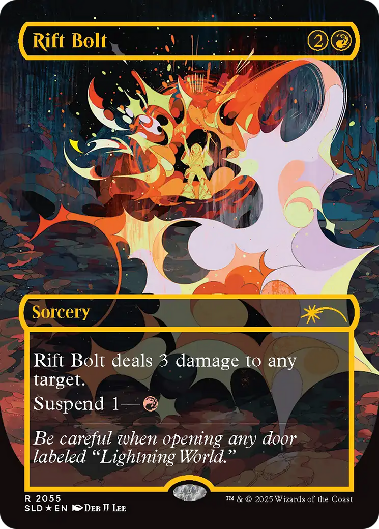 Rift Bolt (2055) (Raised Foil) [Secret Lair Drop Series] | Card Merchant Takapuna