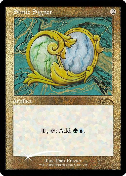 Simic Signet (Retro) (Foil Etched) [Secret Lair Drop Series] | Card Merchant Takapuna