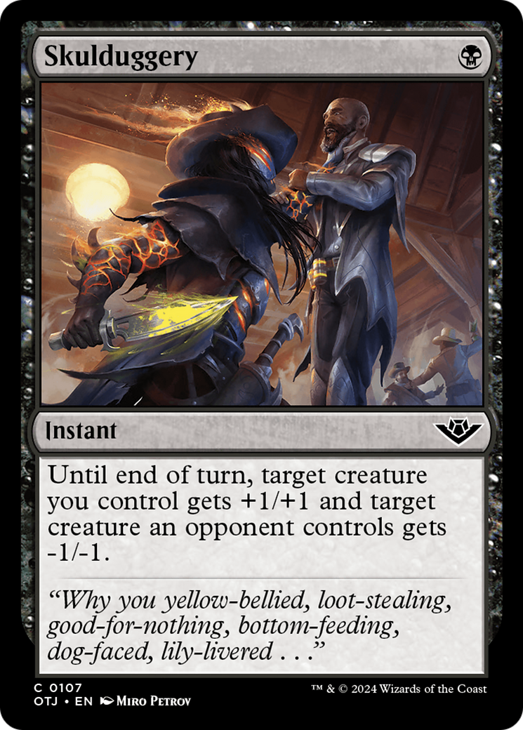 Skulduggery [Outlaws of Thunder Junction] | Card Merchant Takapuna