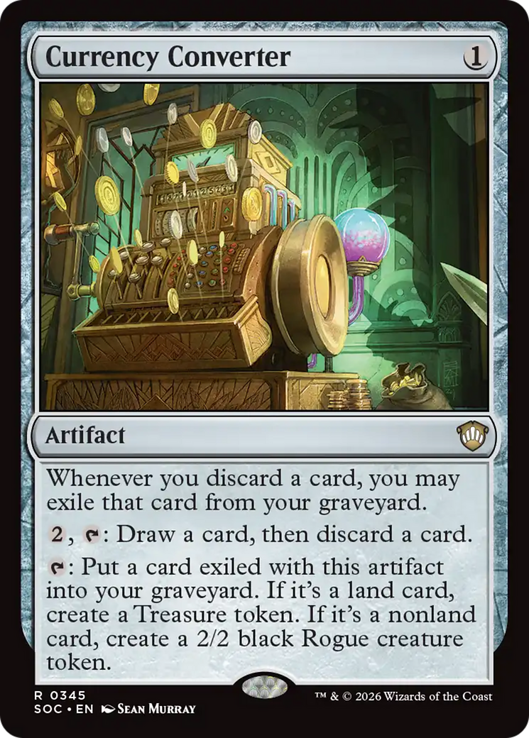 Currency Converter [Secrets of Strixhaven Commander] | Card Merchant Takapuna