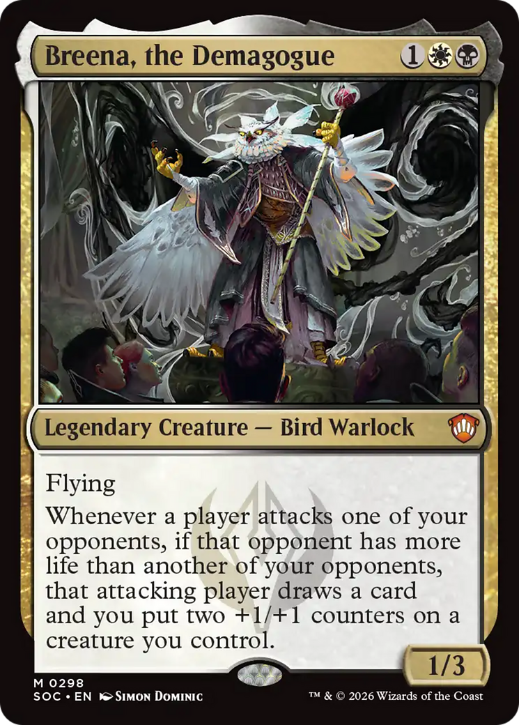 Breena, the Demagogue [Secrets of Strixhaven Commander] | Card Merchant Takapuna