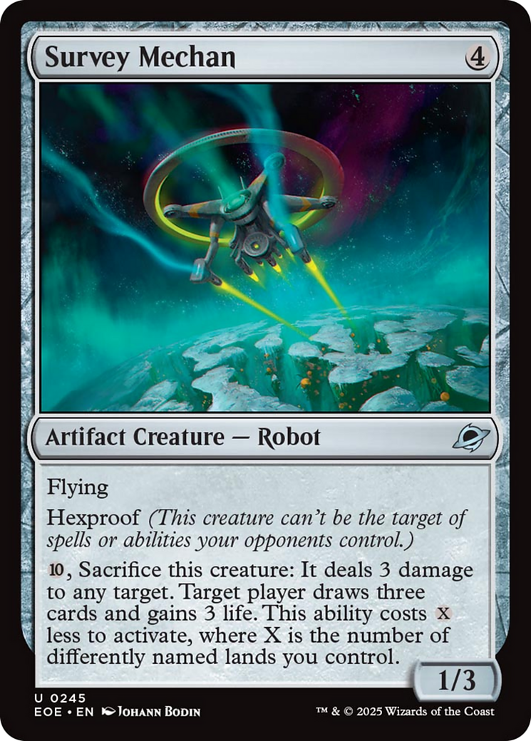 Survey Mechan [Edge of Eternities] | Card Merchant Takapuna