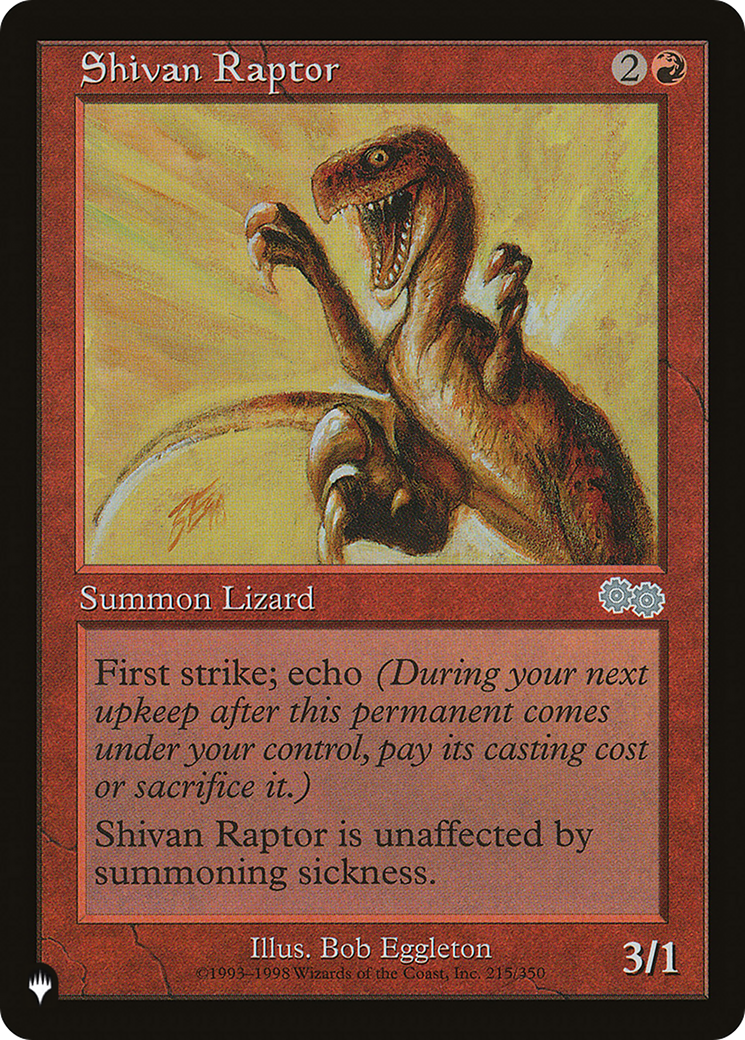 Shivan Raptor [The List] | Card Merchant Takapuna