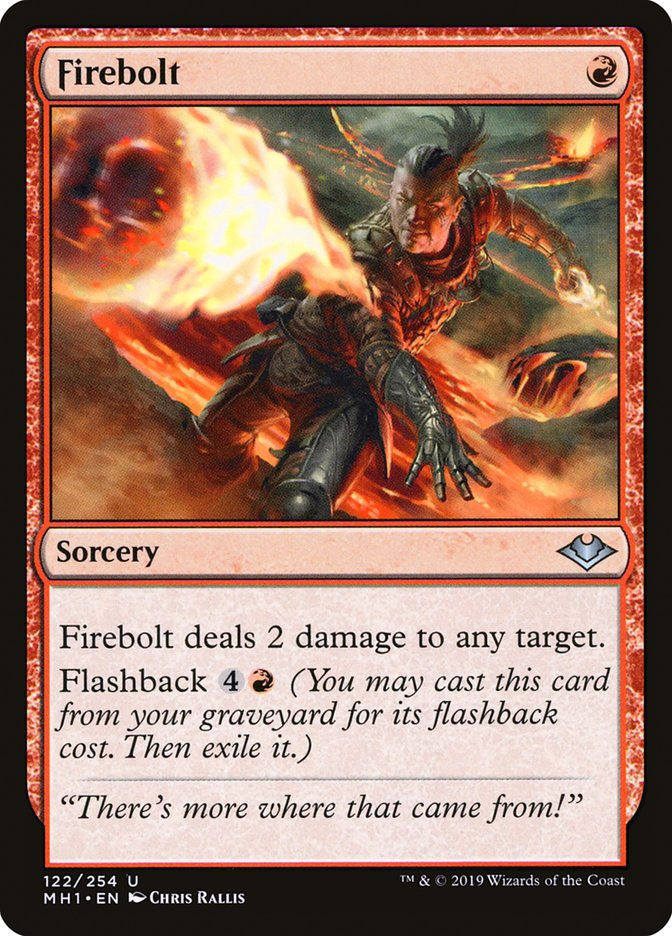 Firebolt [Modern Horizons] | Card Merchant Takapuna