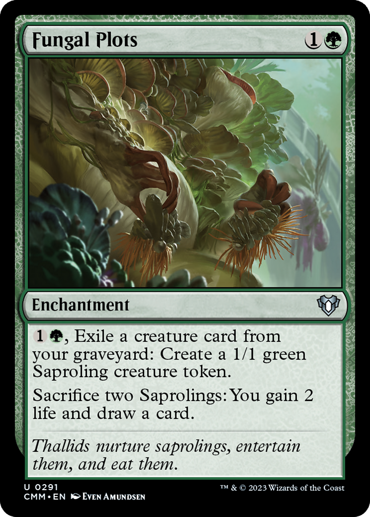 Fungal Plots [Commander Masters] | Card Merchant Takapuna