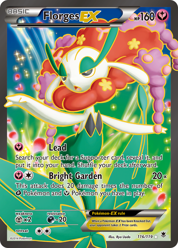Florges EX (116/119) [XY: Phantom Forces] | Card Merchant Takapuna
