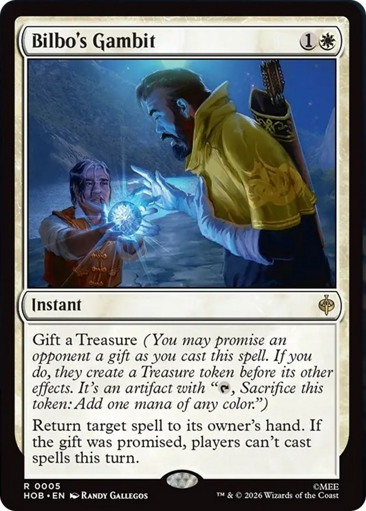 Bilbo's Gambit [The Hobbit] | Card Merchant Takapuna