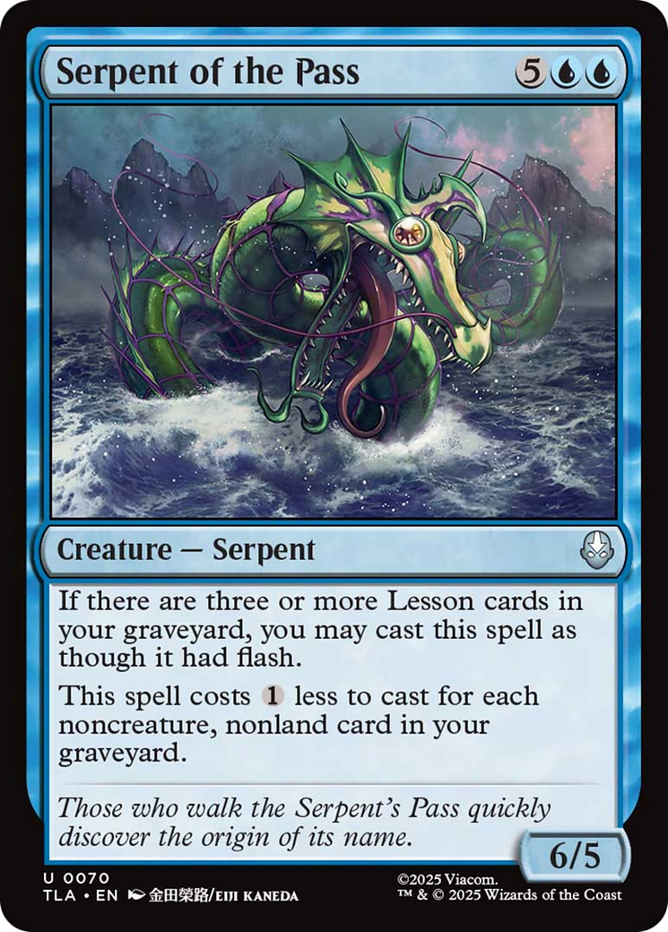 Serpent of the Pass [Avatar: The Last Airbender] | Card Merchant Takapuna