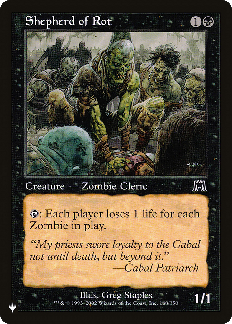 Shepherd of Rot [The List] | Card Merchant Takapuna