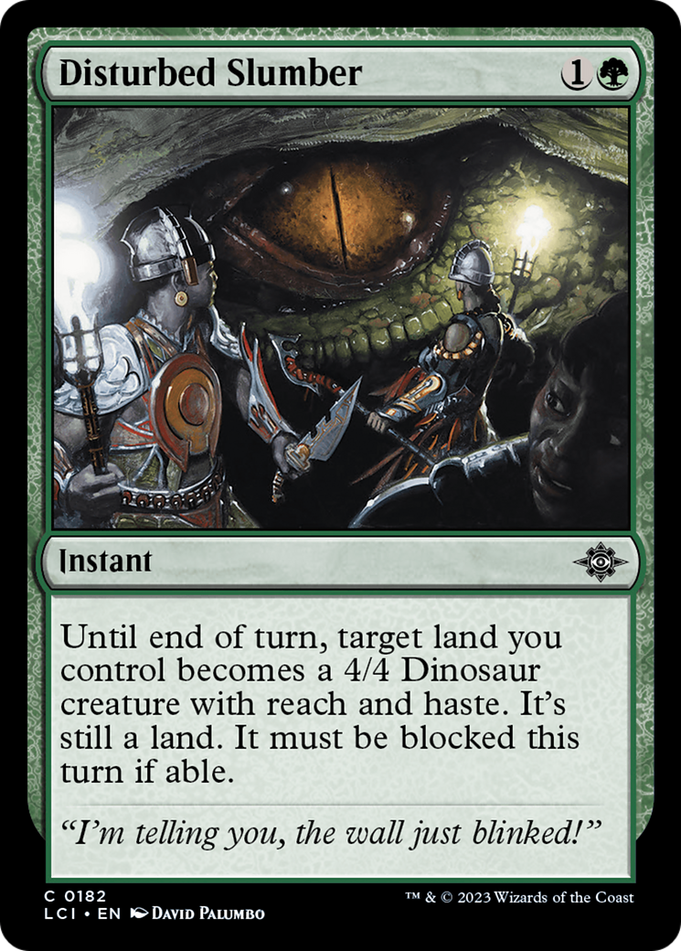 Disturbed Slumber [The Lost Caverns of Ixalan] | Card Merchant Takapuna