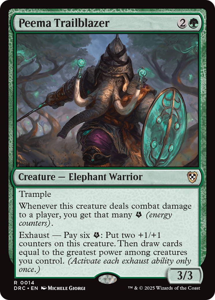Peema Trailblazer [Aetherdrift Commander] | Card Merchant Takapuna