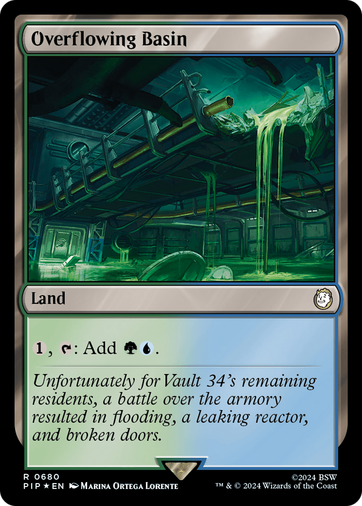 Overflowing Basin (Surge Foil) [Fallout] | Card Merchant Takapuna