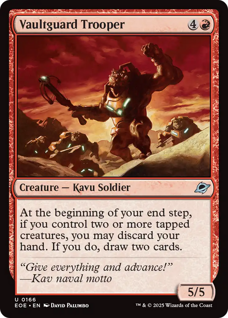 Vaultguard Trooper [Edge of Eternities] | Card Merchant Takapuna