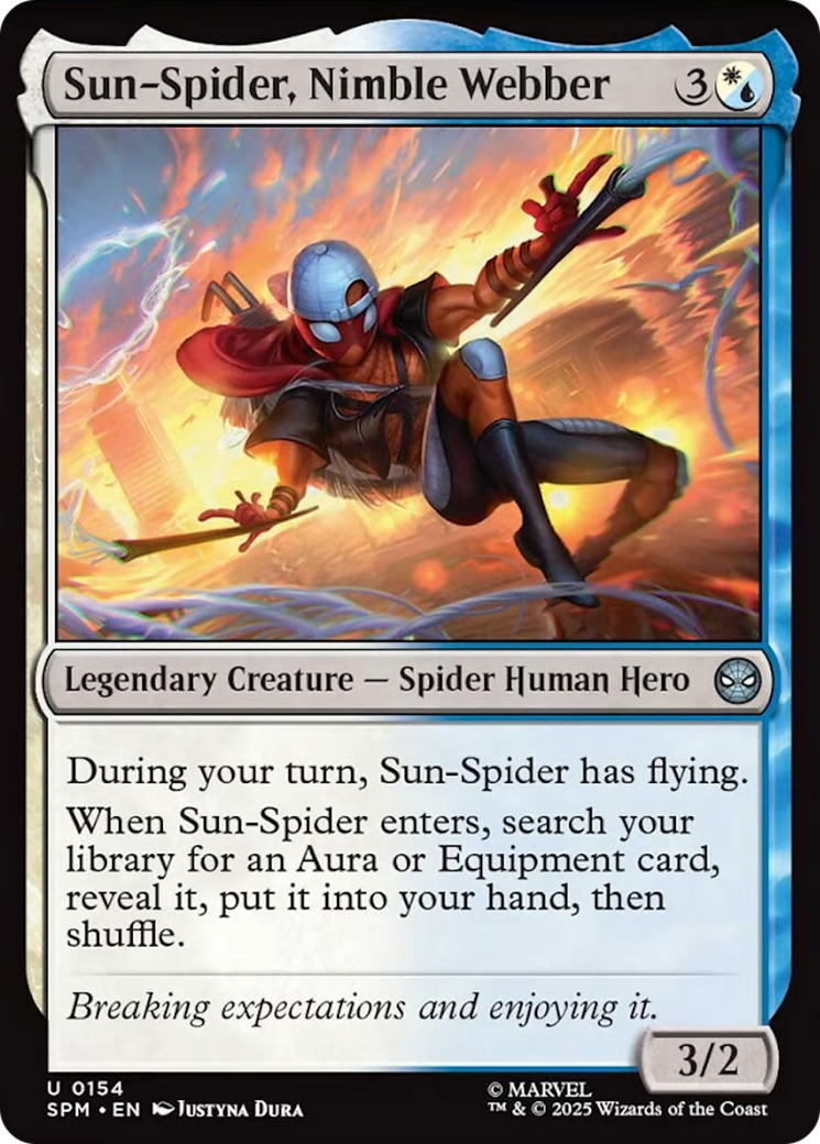 Sun-Spider, Nimble Webber [Marvel's Spider-Man] | Card Merchant Takapuna