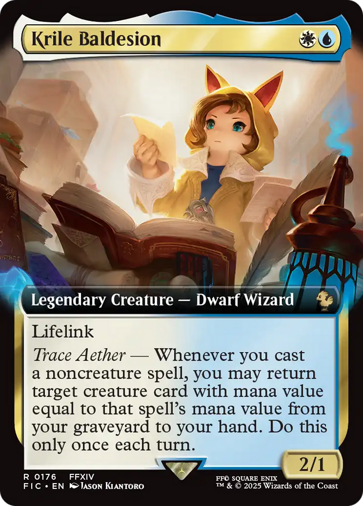 Krile Baldesion (Extended Art) [FINAL FANTASY Commander] | Card Merchant Takapuna