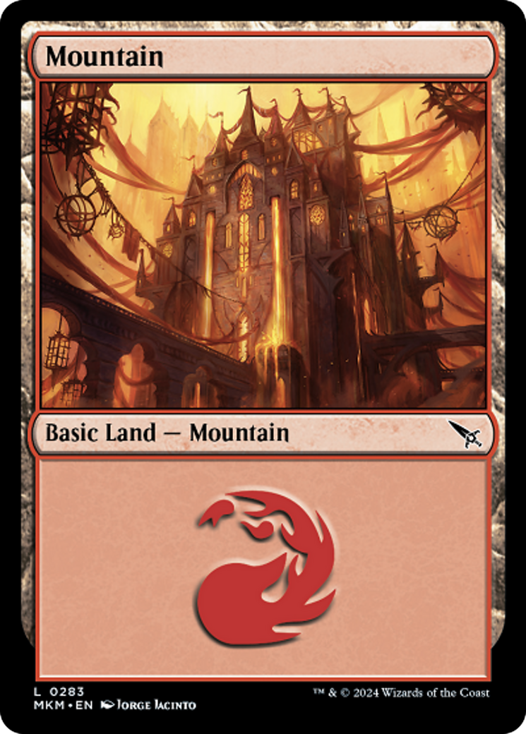 Mountain (0283) [Murders at Karlov Manor] | Card Merchant Takapuna