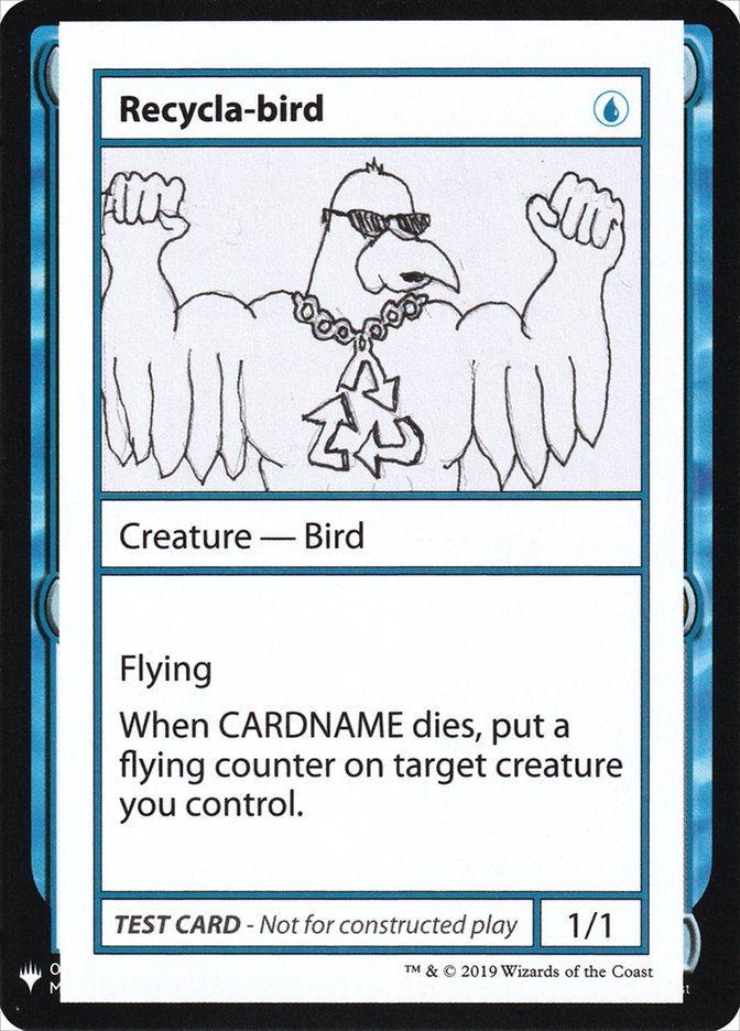Recycla-bird [Mystery Booster Playtest Cards] | Card Merchant Takapuna