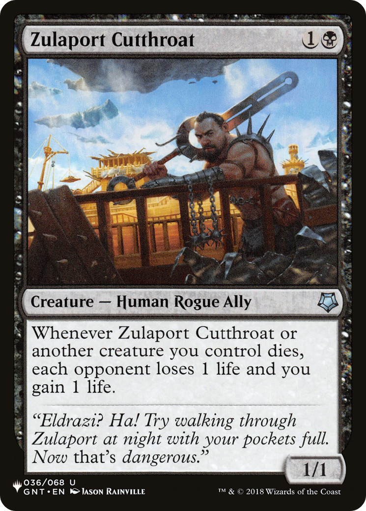Zulaport Cutthroat [The List] | Card Merchant Takapuna