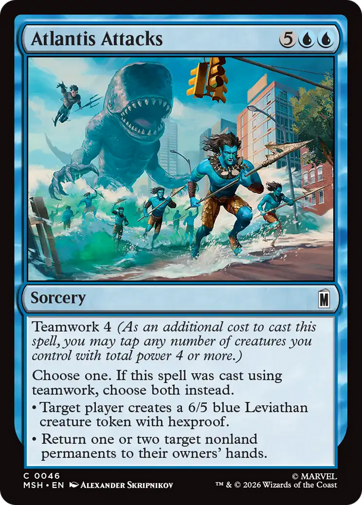 Atlantis Attacks [Marvel Super Heroes] | Card Merchant Takapuna