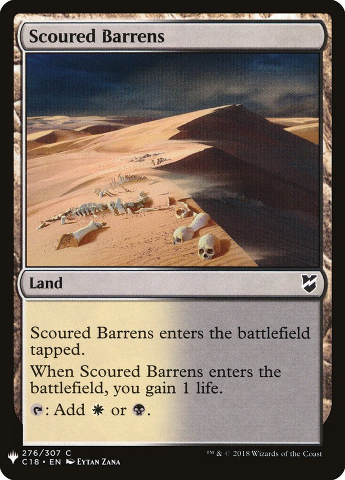 Scoured Barrens [Mystery Booster] | Card Merchant Takapuna