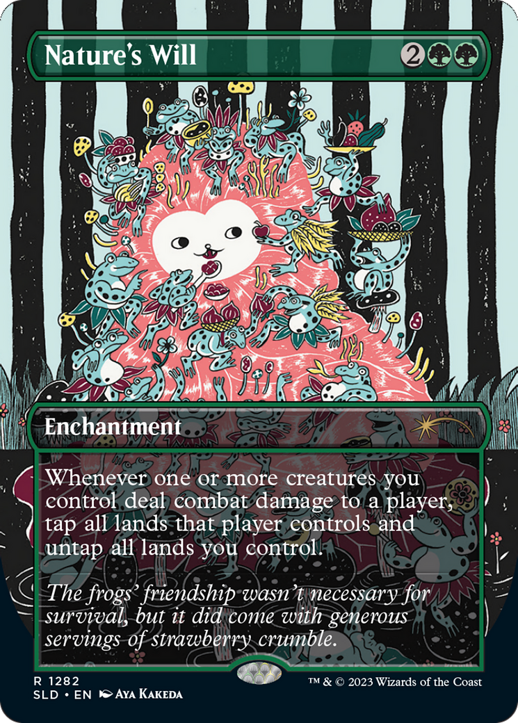 Nature's Will (Borderless) [Secret Lair Drop Series] | Card Merchant Takapuna
