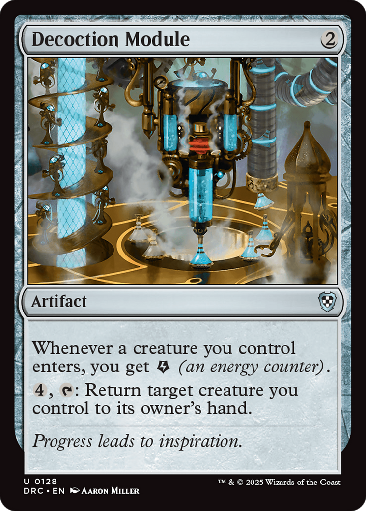 Decoction Module [Aetherdrift Commander] | Card Merchant Takapuna