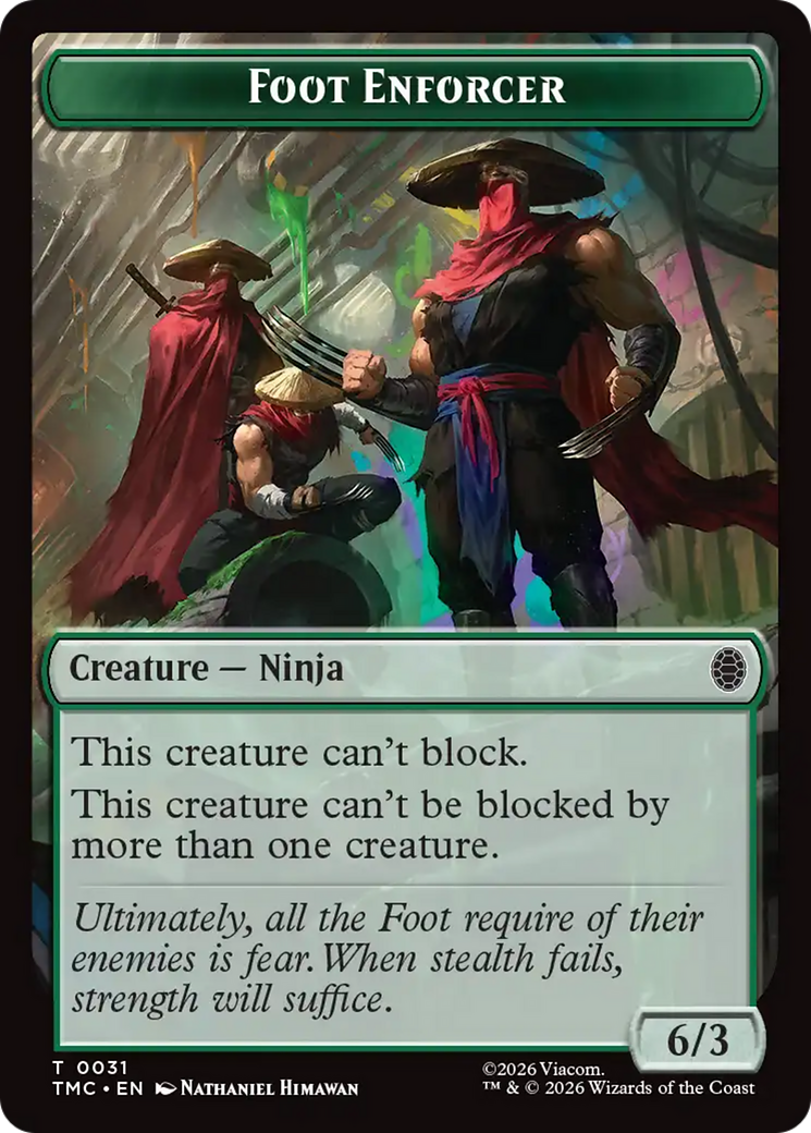 Foot Enforcer [Teenage Mutant Ninja Turtles Commander] | Card Merchant Takapuna