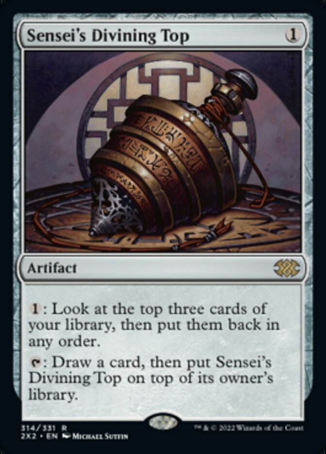 Sensei's Divining Top [Double Masters 2022] | Card Merchant Takapuna