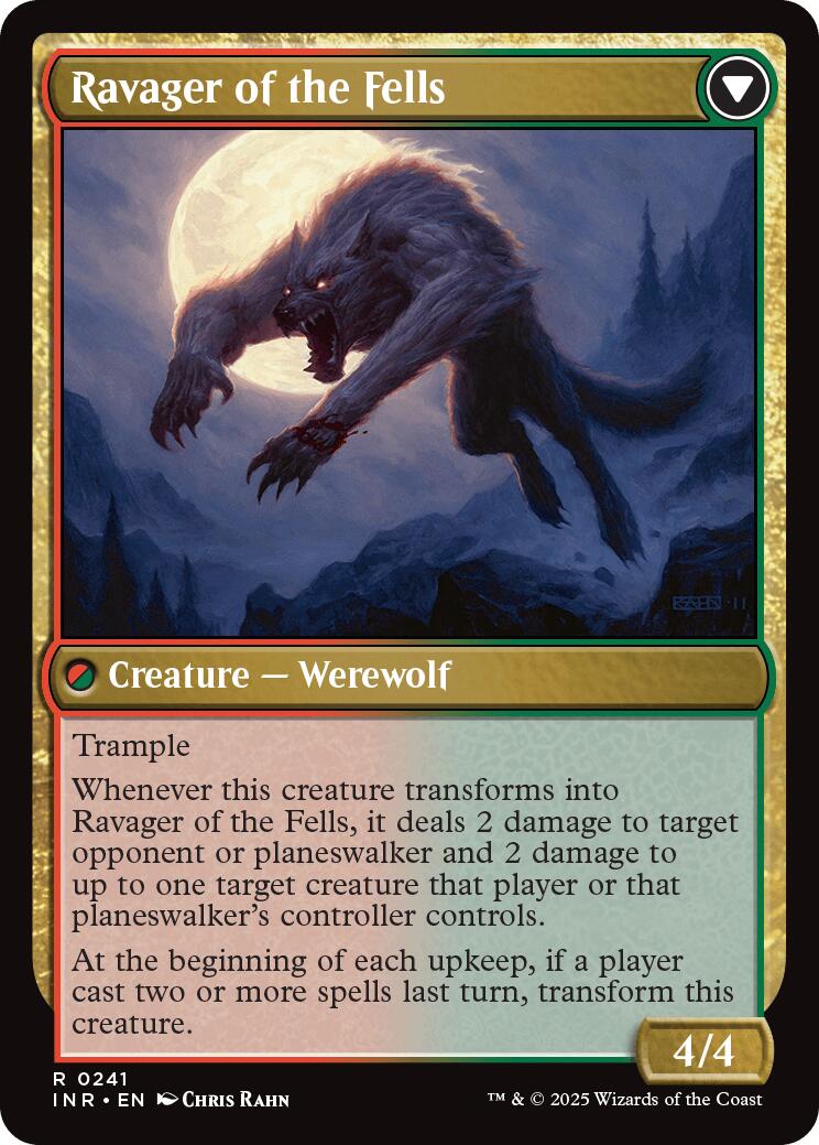Huntmaster of the Fells // Ravager of the Fells [Innistrad Remastered] | Card Merchant Takapuna