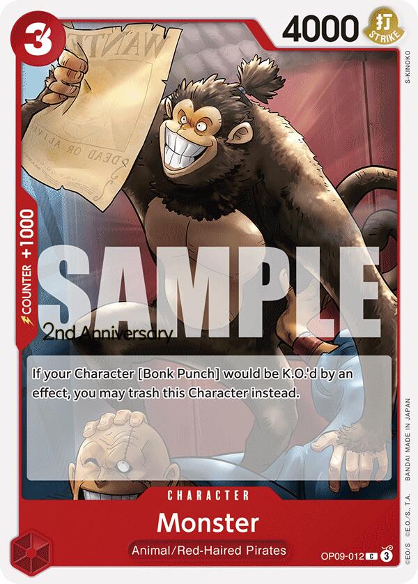 Monster [Emperors in the New World: 2nd Anniversary Tournament Cards] | Card Merchant Takapuna