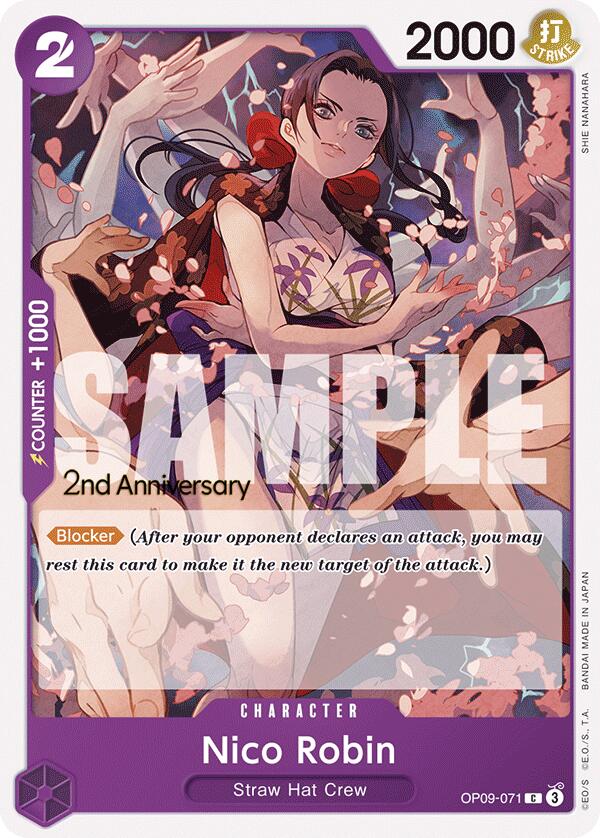 Nico Robin [Emperors in the New World: 2nd Anniversary Tournament Cards] | Card Merchant Takapuna