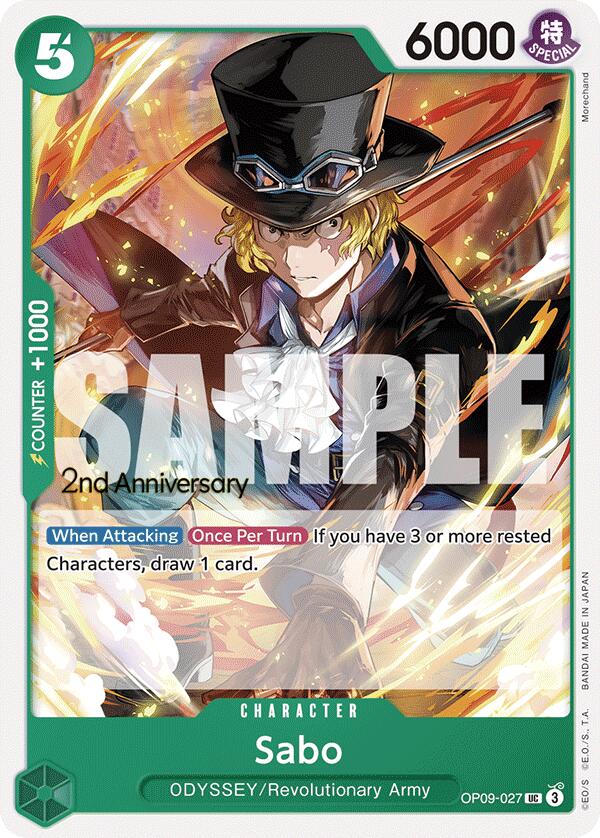 Sabo [Emperors in the New World: 2nd Anniversary Tournament Cards] | Card Merchant Takapuna