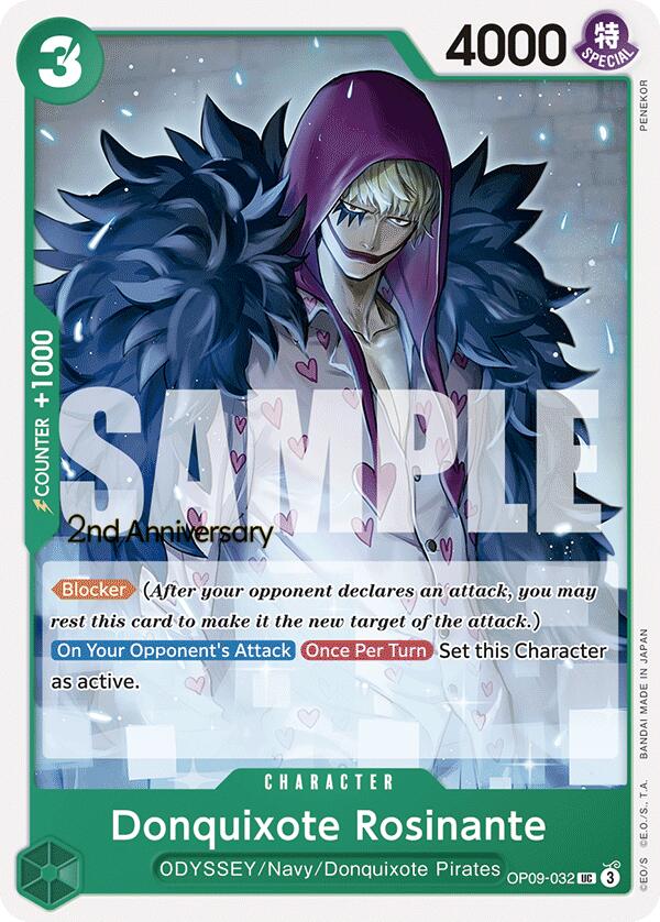 Donquixote Rosinante [Emperors in the New World: 2nd Anniversary Tournament Cards] | Card Merchant Takapuna
